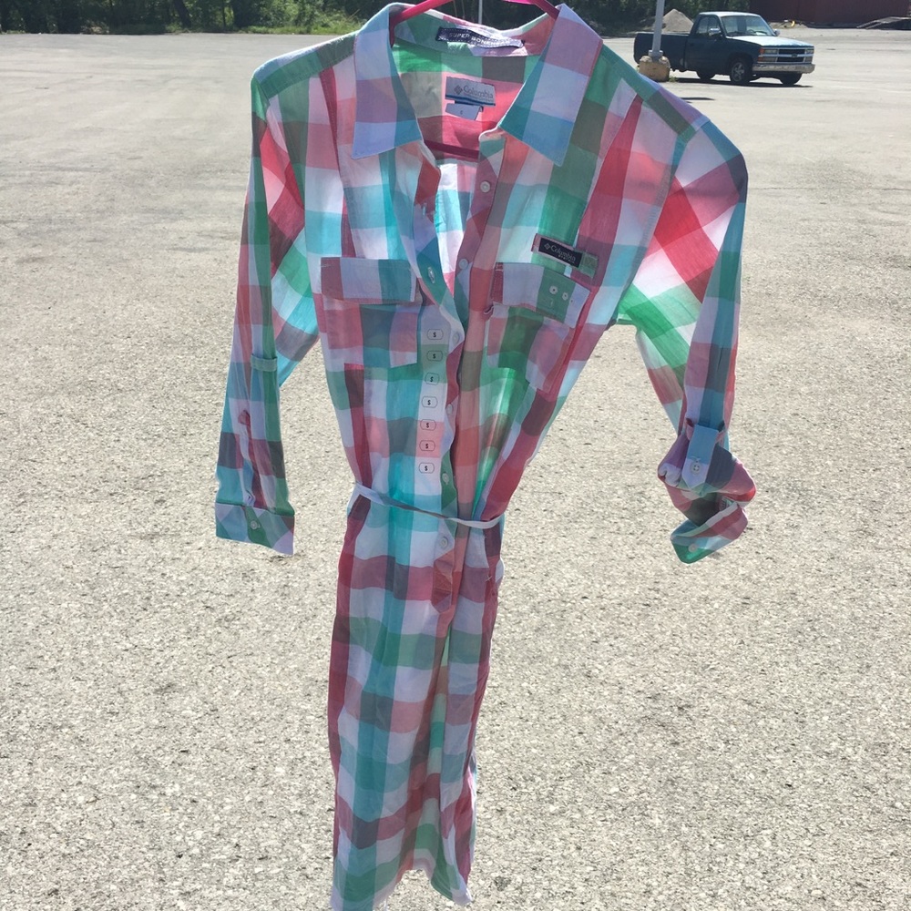 Columbia Plaid Dress